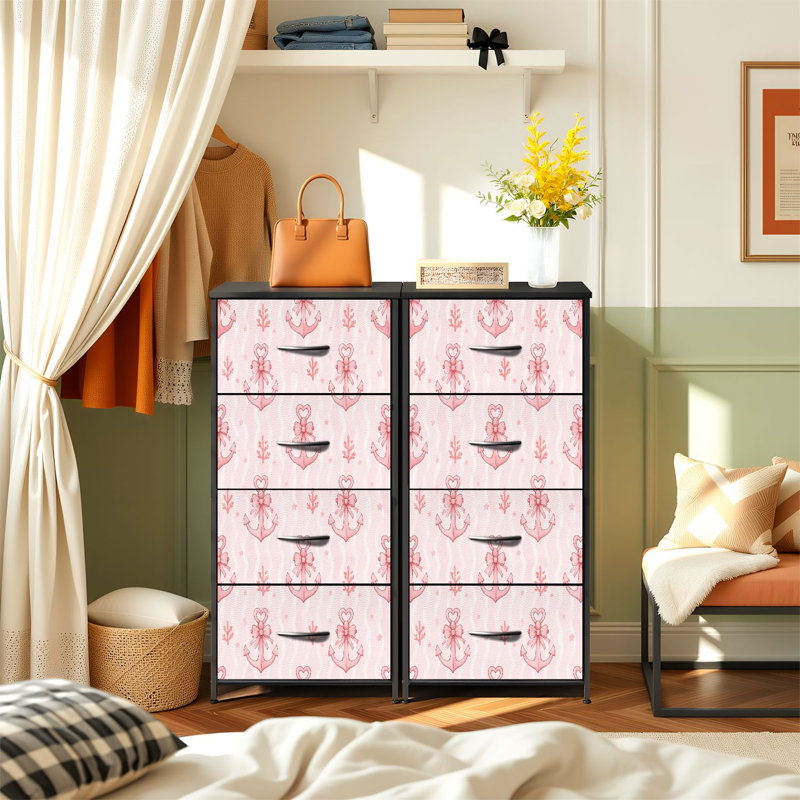 Commode de rangement verticale 4 tiroirs