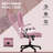 Polyester Blend Executive Chair with Headrest-124745834