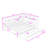 Wood Daybed with Twin Trundle, Shelves and Charging Station-686267685-686267684