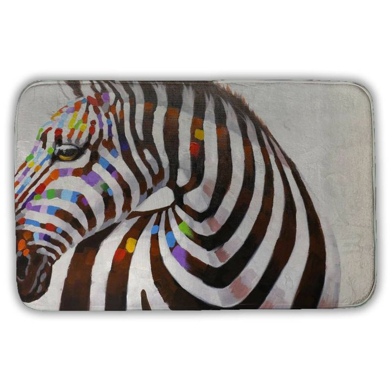 Florvil Microfiber Non-Slip Bath Mat