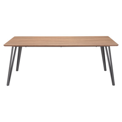 Metal Base Dining Table