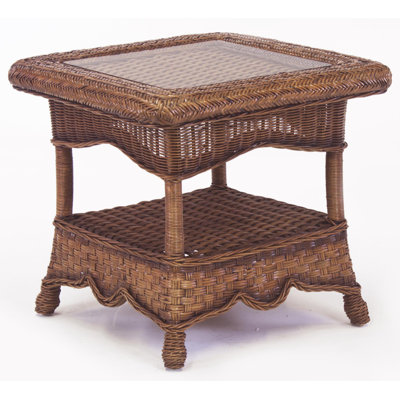 Stowell Solid Wood Top End Table
