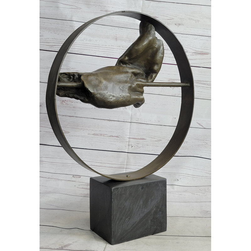Figurine abstraite art déco