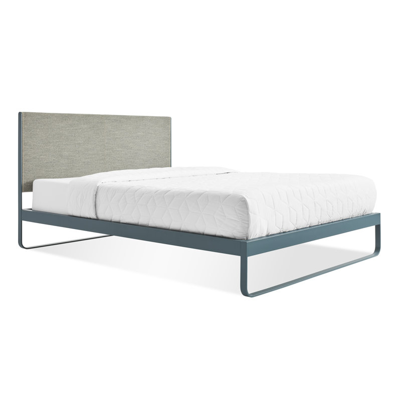 Me Time Upholstered Bed, Full, Tait Charcoal/Slate
