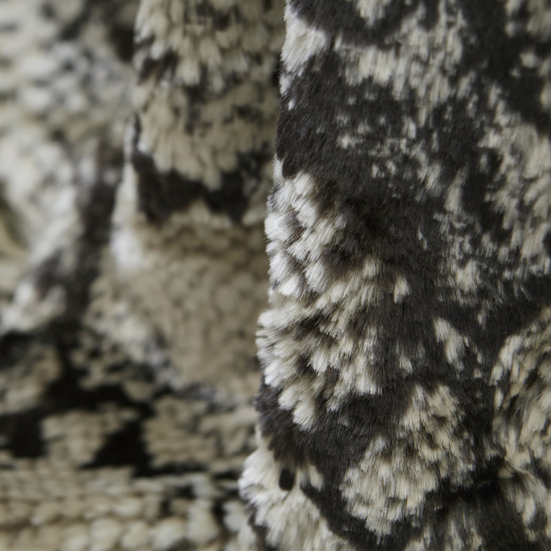Knitted Throw Blanket, 58" L x 60" W