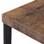 Ensembles de table de salle à manger modernes et peu encombrants avec structure en métal robuste pour la maison