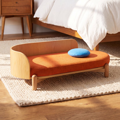 Azel Wooden Pet Sofa Couch