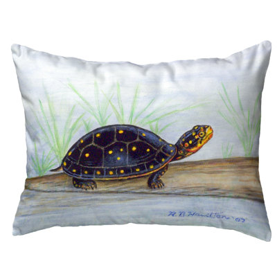 Outdoor Reversible Throw Pillow