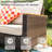 Henghold Outdoor Wicker Ottoman with Cushion