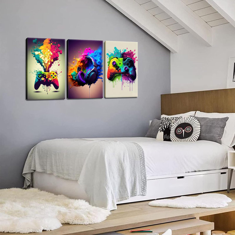 3 Piece Wrapped Canvas Print