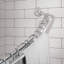 Tringle de douche incurvée murale Utopia Alley-20942066