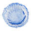 Bol décoratif rond Obmre pour la décoration intérieure - Bol décoratif en verre moderne pour table d'entrée, comptoir de cuisine ou décoration intérieure - bleu et transparent-53540055
