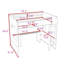 Lit mezzanine en bois avec rangement garde-corps et tiroir-220587538-220587536