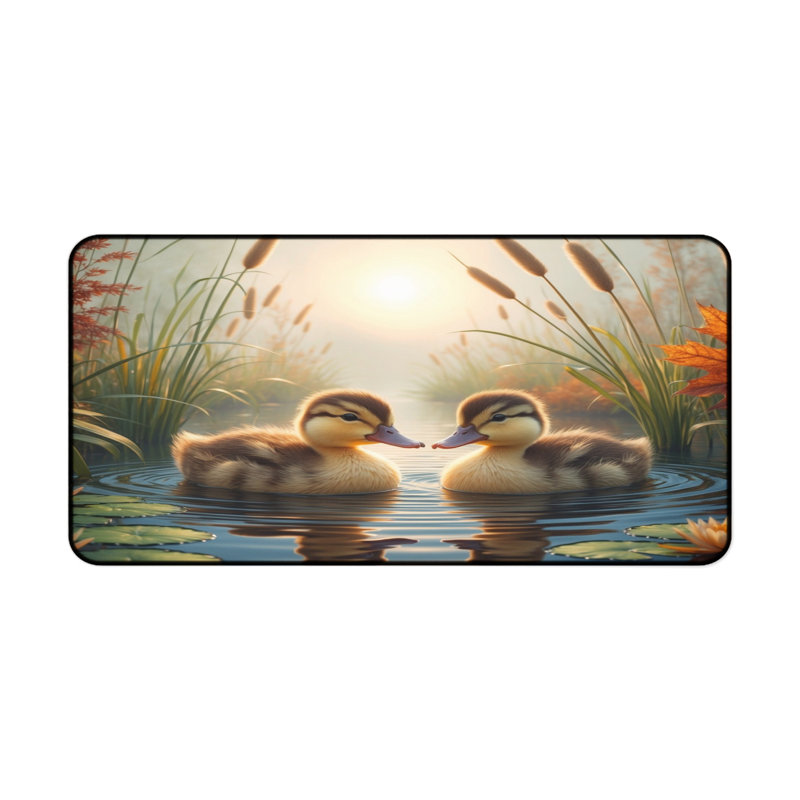 Polyester Desk Pad, 14.4x12.1