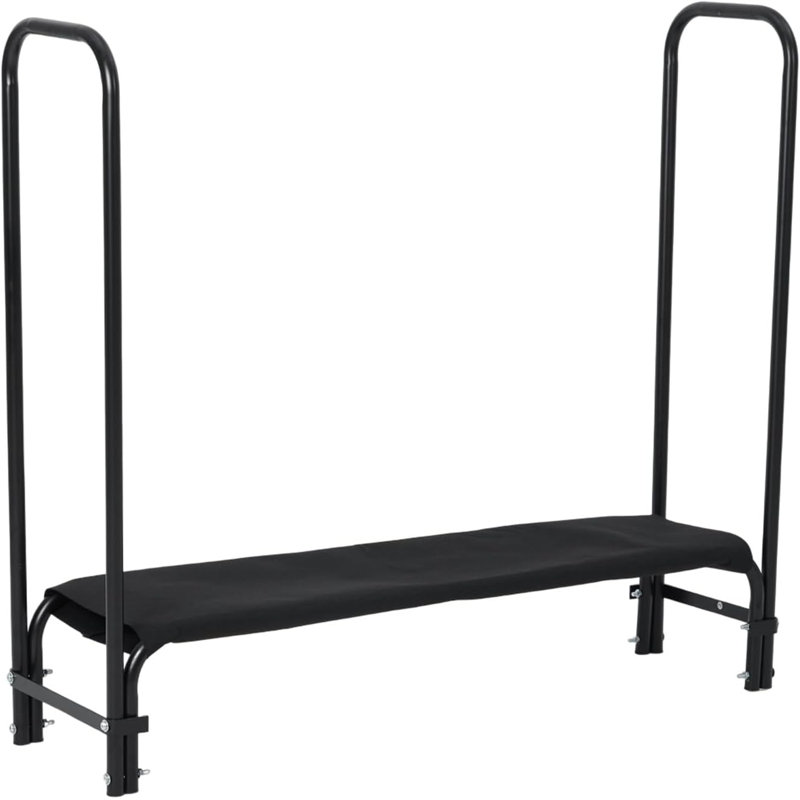 4Ft Firewood Rack With Cover