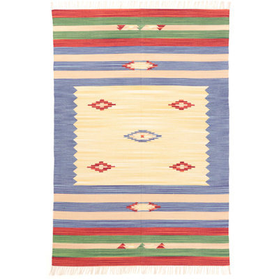 Southwestern Hand Woven Area Rug