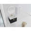 Meuble-lavabo mural 28 po avec lavabo en céramique et armoire latérale 28 po, portes à fermeture en douceur-1865167469