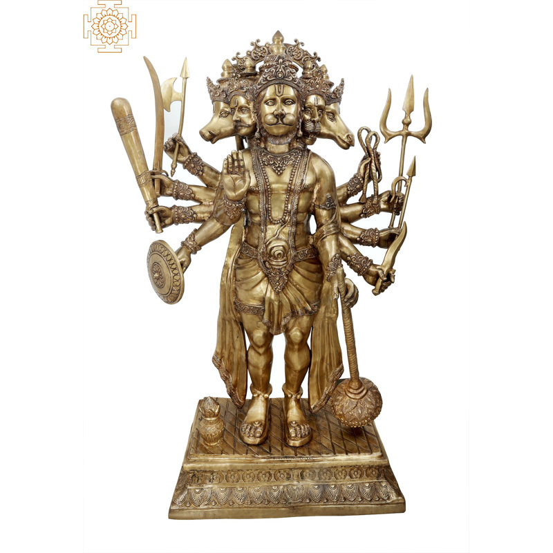 Super grande statue 75 po Panchamukha Hanuman