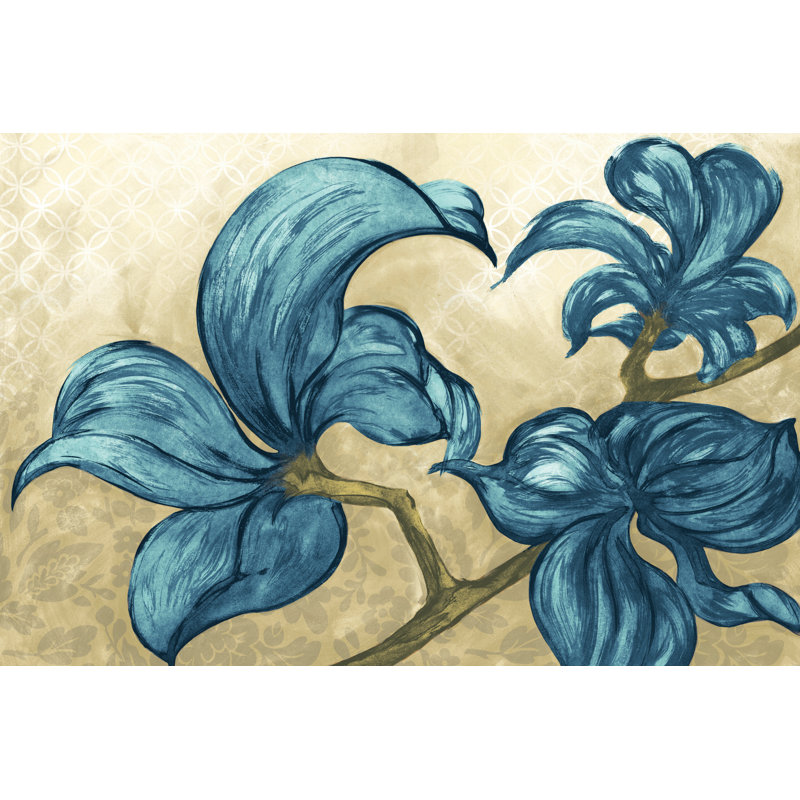 Beautiful Blue - Wrapped Canvas Painting, 61cm H x 91cm W x 3.8cm D