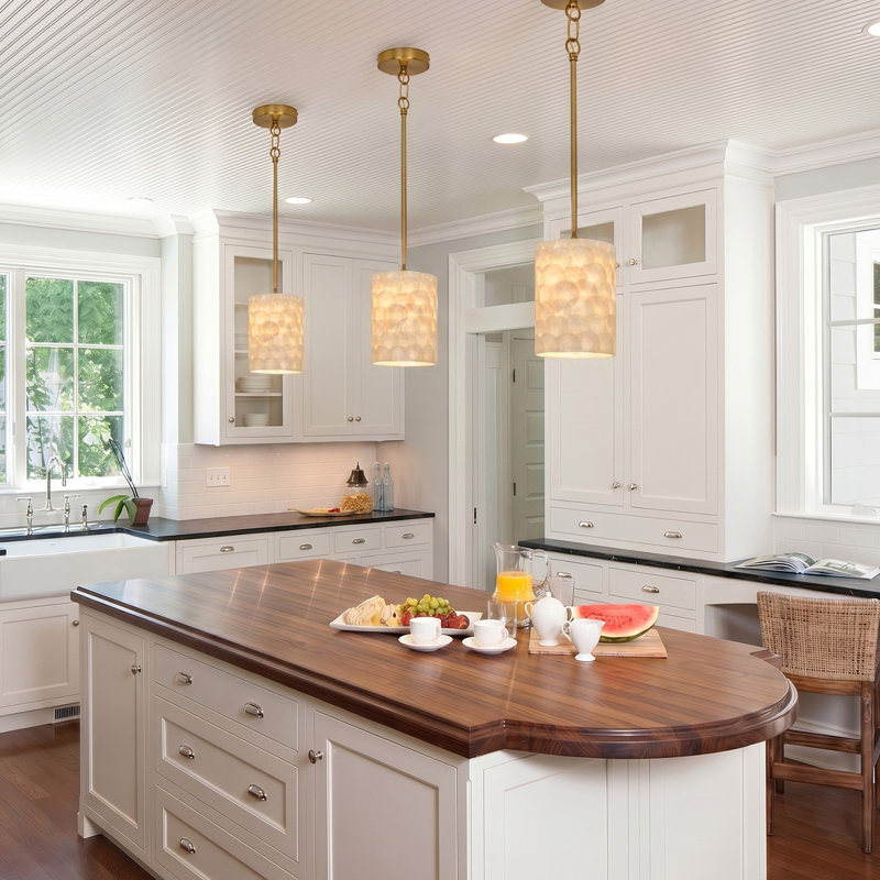 1 - Light Brass Pendant
