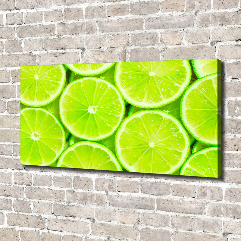 Limes - No Frame Print on Canvas