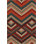Cross Embroidered Pattern Woven Base and Washable Area Rug