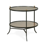 Great South Bay Glass End Table