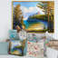 «Morning Sun» par la plage sauvage - peinture sur toile-60161456-60161457