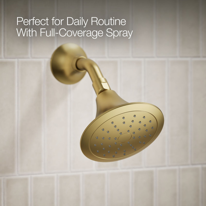 Tone Rite-Temp Pressure-Balancing Bath and Shower Faucet Trim Set 2.5 GPM, Vibrant Brushed Moderne Brass