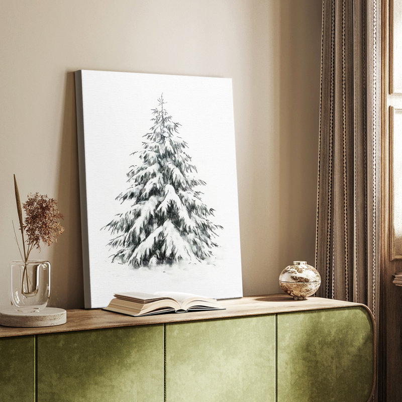 Christmas Holiday Art LII - Gallery Cavas, H 18 po x l 12 po