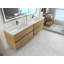Ensemble de meuble-lavabo double mural 84 po Seavy-1018436945