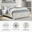 Grand lit standard avec rangement Geovana-65653686