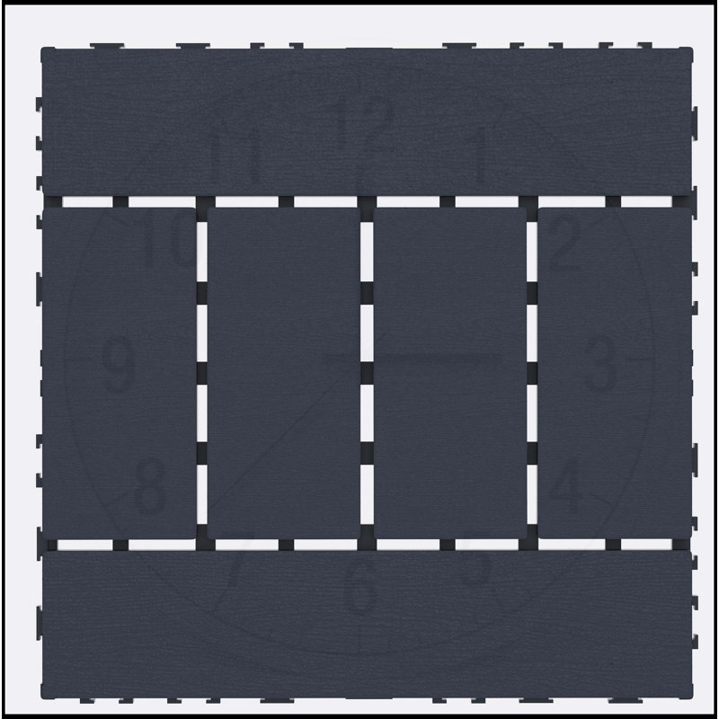 Versatile Interlocking Patio Deck Tiles for Outdoor and Indoor Use, Enhancing Spaces with Ease., Grey