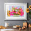 «Saturé Spring Blooms I», reproduction encadrée de qualité supérieure - prête à être accrochée-141906641-141906642