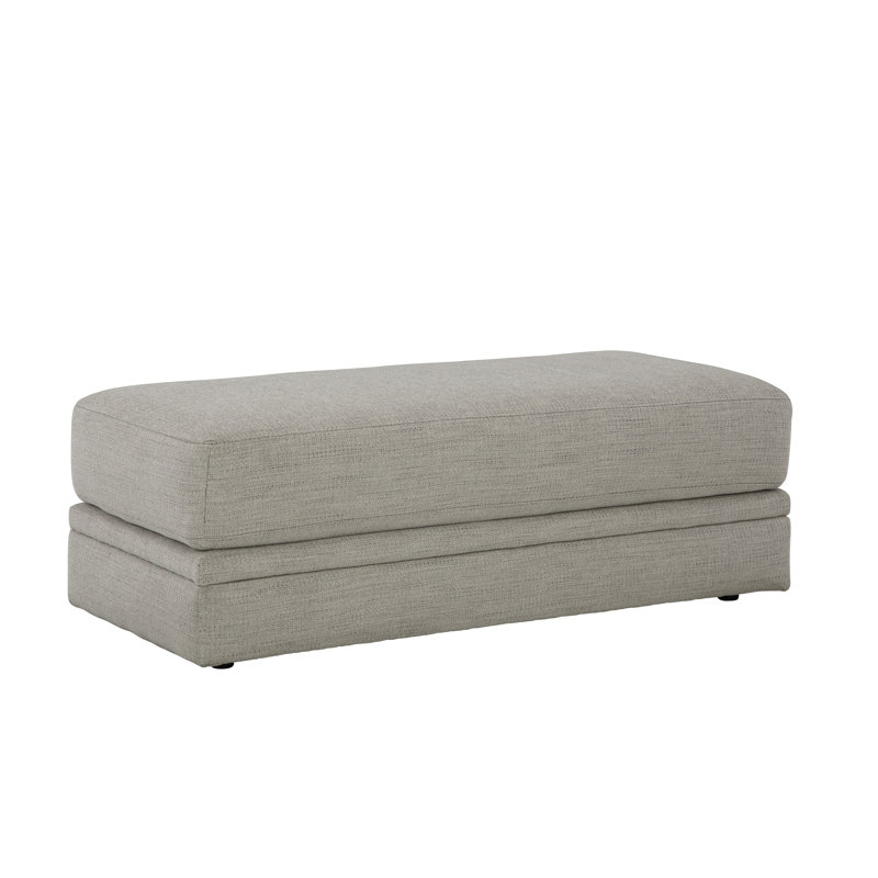 Bolesta Upholstered Ottoman, Dove