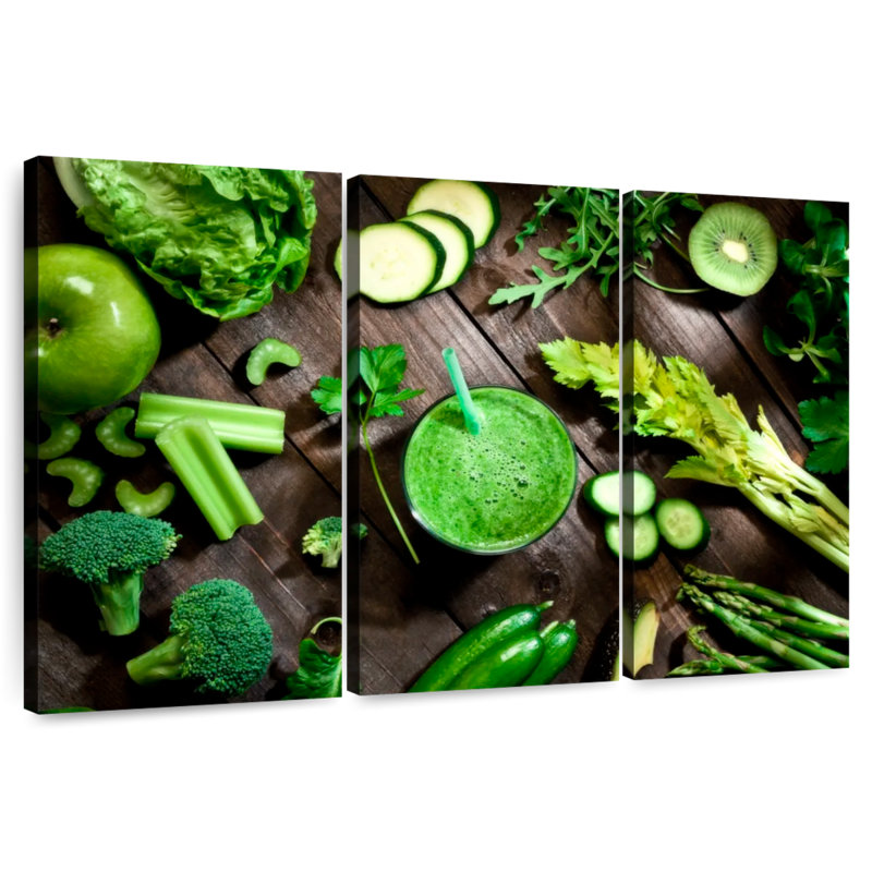 Vegetable Smoothie, 32" H x 50" W