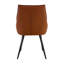 Ensemble de 2 chaises de salle à manger, chaise de salle à manger en similicuir, chaises de cuisine en métal avec pieds sablés, chaise rembourrée à dossier plat (ensemble de 2)-2108166831-2108166829