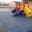 Carreaux de terrain de jeu en caoutchouc 2,5 po Eco-Safety-89617544