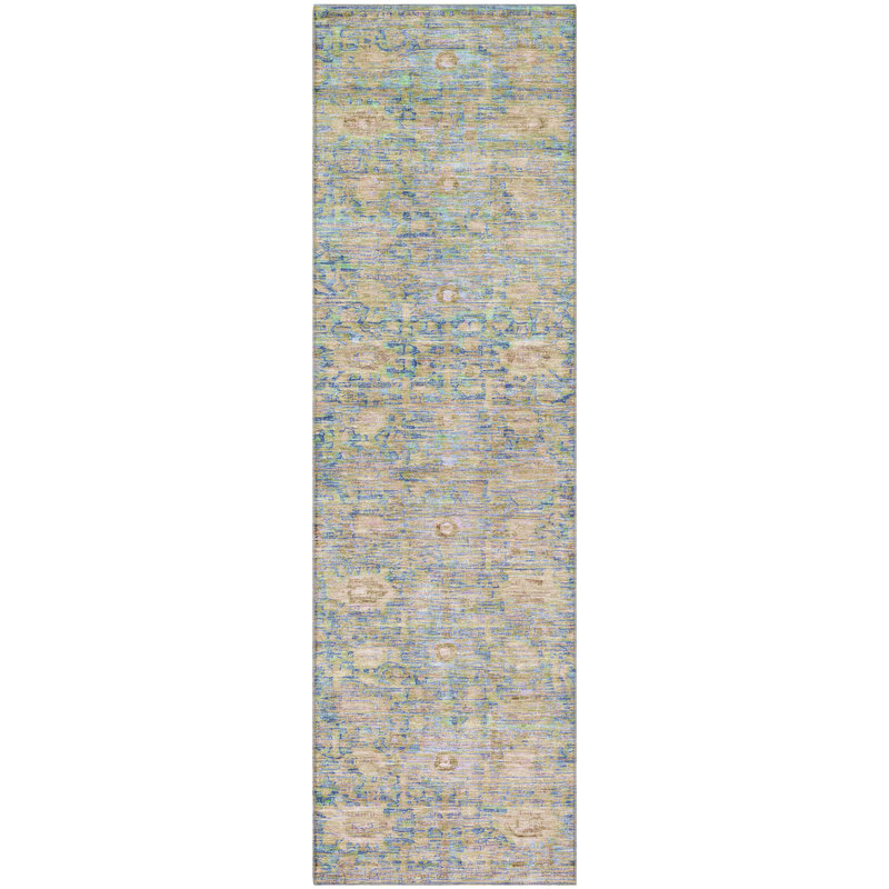 Premium Machine Washable Verlin AMF1774 Modern Rug, Runner 2'3" x 7'6"