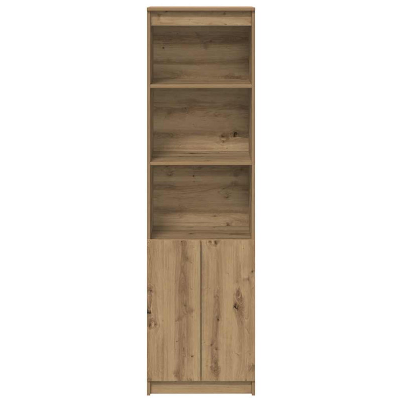 Highboard 50X35x180 Cm Engineered Wood, Artisan Oak