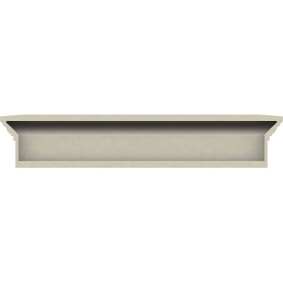 Endurathane Traditional Crosshead, 142" Bottom Width x 145 1/2" Top Width x 6"H x 1"P, Factory Primed