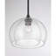 Luminaire suspendu / semi-encastré convertible 1 lumière Glint 12 po