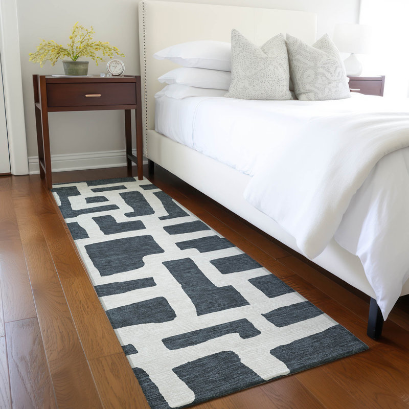 Tapis intérieur / extérieur Maliana, Tapis de couloir 2 pi 3 po x 7 pi 6 po