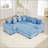 Oversized Cloud Modular Sectional Couch-769272533-769272532