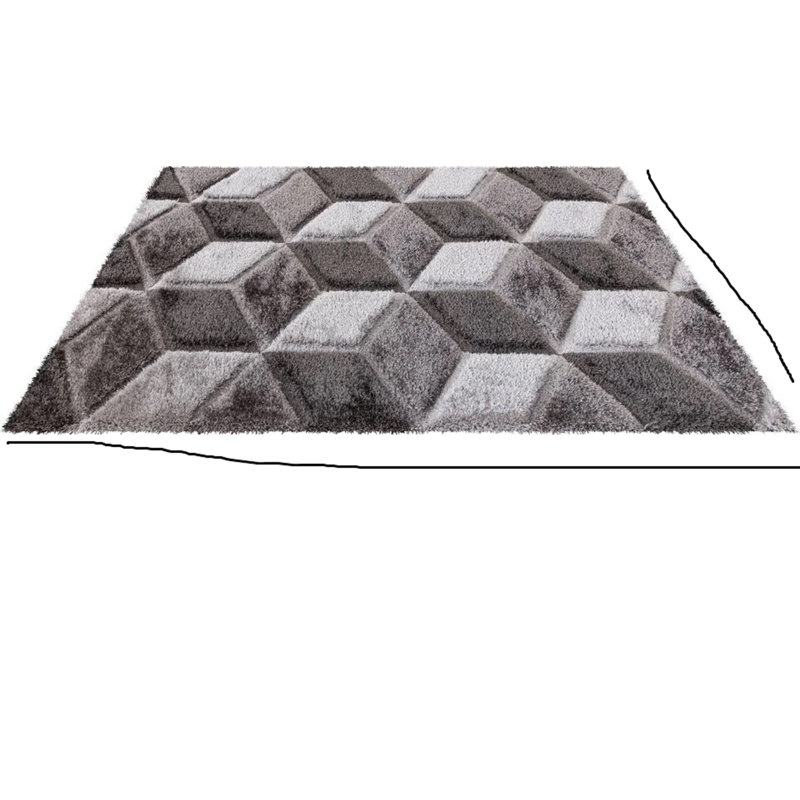 Shag Area Rug, Rectangle 120 x 170 cm