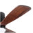 52" Intergrated LED Ceiling Fan Lighting With Solid Wood Blade