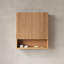 Armoire de salle de bain murale à rayures avec portes-1984238724