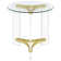 Ensemble de 3 tables basses et tables de bout Janessa