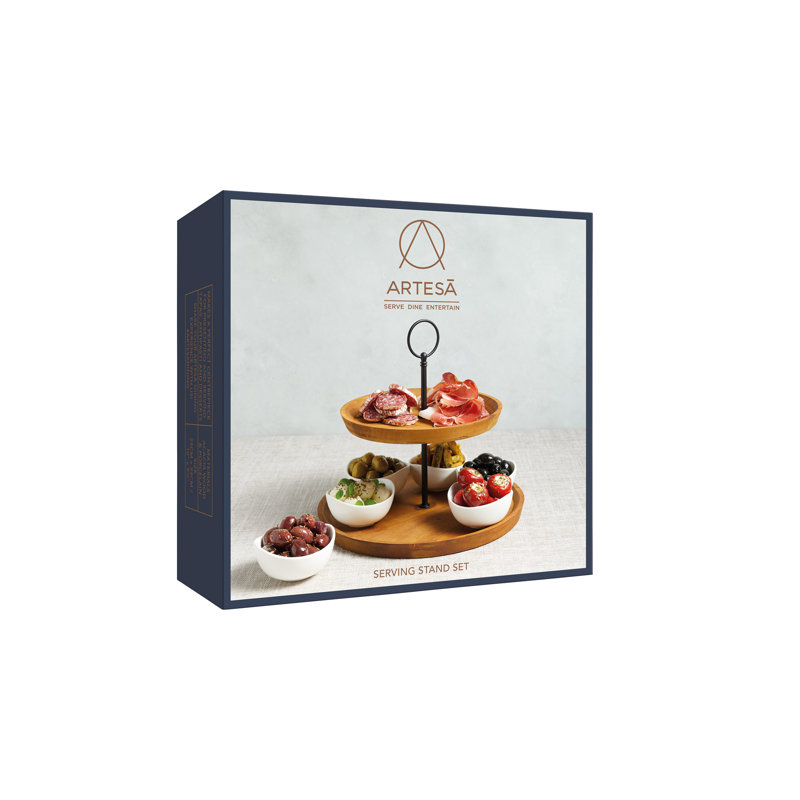 Artesà Appetiser Two Tier Serving Set