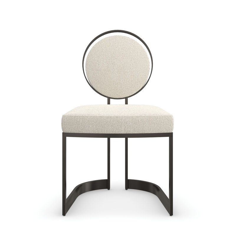 Chaise d'appoint en chocolat La Lune